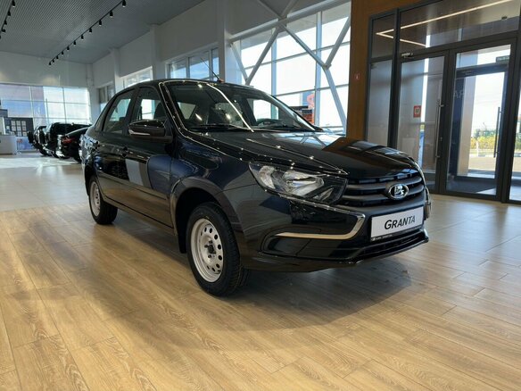 2026 Lada (ВАЗ) Granta I Рестайлинг, чёрный, 1068000 рублей - вид 2
