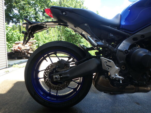 2021 Yamaha MT-09 (FZ-09), синий, 1100000 рублей - вид 13