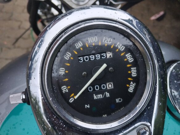 1999 Kawasaki EN500 Vulcan, зелёный, 299000 рублей - вид 13