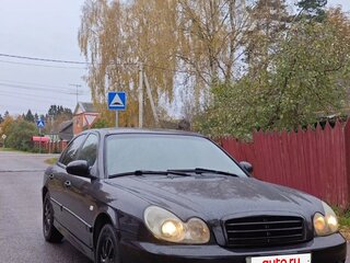2007 Hyundai Sonata ТагАЗ IV (EF) Рестайлинг, чёрный, 235000 рублей, вид 4