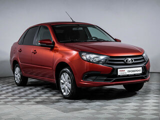 2022 Lada (ВАЗ) Granta I Рестайлинг, красный, 649000 рублей, вид 3