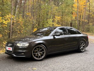 2013 Audi A4 IV (B8) Рестайлинг, чёрный, 1520000 рублей, вид 1