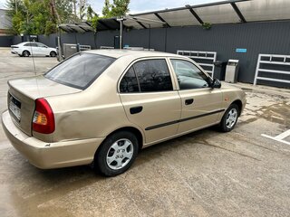 2005 Hyundai Accent ТагАЗ II, бежевый, 450000 рублей, вид 4