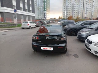 2007 Mazda 3 I (BK) Рестайлинг, чёрный, 730000 рублей, вид 5