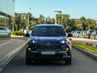 2019 Kia Sportage IV Рестайлинг, синий, 2049585 рублей, вид 4