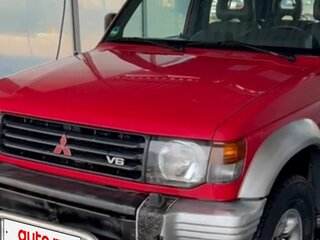 1991 Mitsubishi Pajero II, красный, 380000 рублей, вид 1