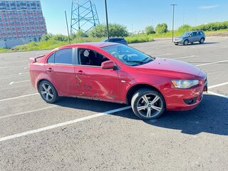 2007 Mitsubishi Lancer X, красный, 395000 рублей, вид 2