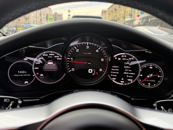 2017 Porsche Panamera 4S Diesel II, чёрный, 7300000 рублей - вид 22