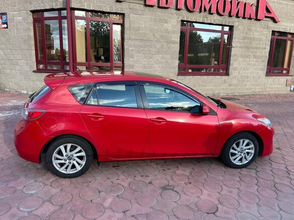2012 Mazda 3 II (BL) Рестайлинг, пурпурный, 587648 рублей - вид 2