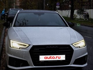2019 Audi A4 V (B9), белый, 3500000 рублей, вид 1