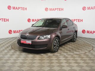 2013 Skoda Octavia III (A7), коричневый, 889000 рублей, вид 1