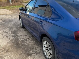 2022 Volkswagen Polo VI, синий, 1370000 рублей, вид 5