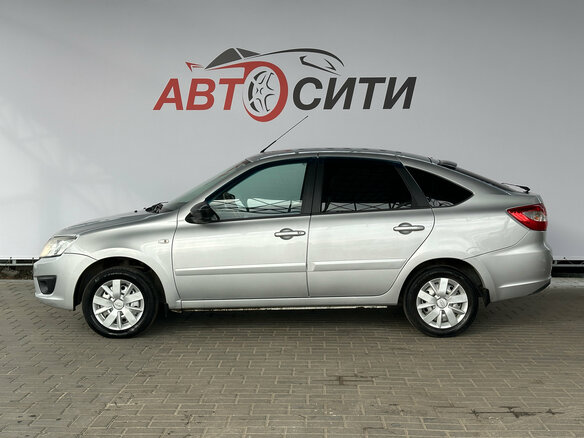 2017 Lada (ВАЗ) Granta I, серебристый - вид 4