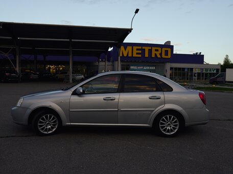 2009 Chevrolet Lacetti I, серебристый, 400000 рублей, вид 4