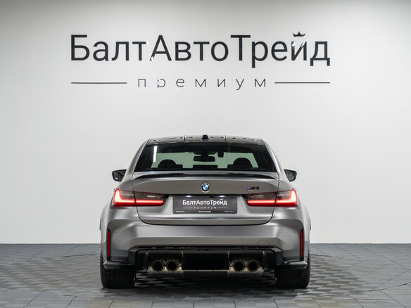 2024 BMW M3 Competition Package VI (G80) Рестайлинг, серый, 14490000 рублей - вид 9