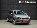 2013 Chevrolet Aveo II, серый, 600000 рублей - вид 3