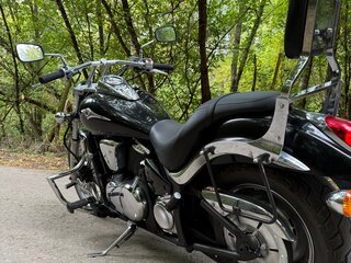 2008 Kawasaki VN900 Vulcan, чёрный, 380000 рублей, вид 3
