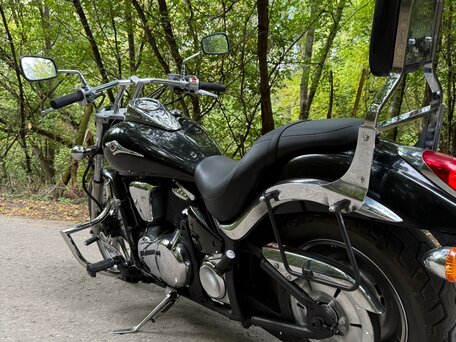 2008 Kawasaki VN900 Vulcan, чёрный, 380000 рублей, вид 3