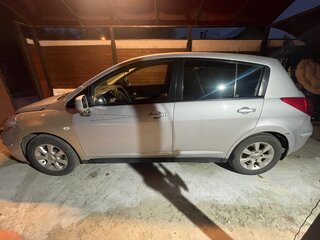 2008 Nissan Tiida I, серебристый, 380000 рублей, вид 4
