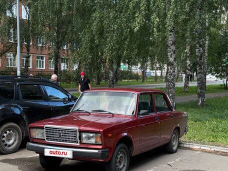 2007 Lada (ВАЗ) 2107, красный, 230000 рублей, вид 3