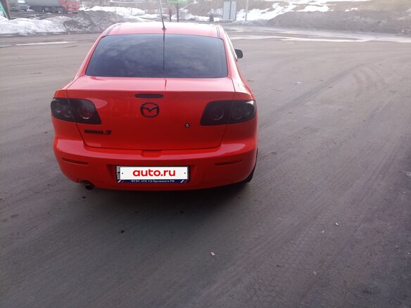 2008 Mazda 3 I (BK) Рестайлинг, красный, 590000 рублей - вид 2