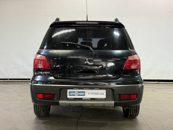 2007 Mitsubishi Outlander I, чёрный - вид 5
