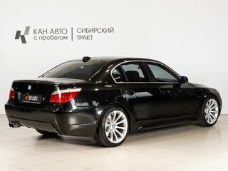 2007 BMW 5 серии 525d V (E60/E61) Рестайлинг, чёрный, 1498000 рублей, вид 2