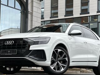 2020 Audi Q8 50 TDI I (4M), белый, 7199000 рублей, вид 5