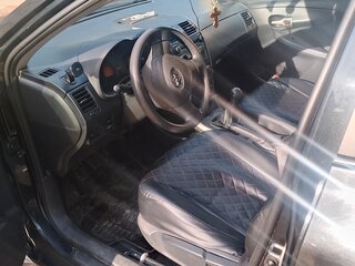 2008 Toyota Corolla X (E140, E150), чёрный, 680000 рублей, вид 5