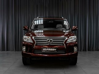 2014 Lexus LX 570 III Рестайлинг, красный, 4150000 рублей, вид 3