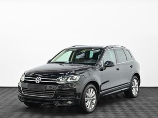 2014 Volkswagen Touareg II, чёрный, 2245000 рублей, вид 3