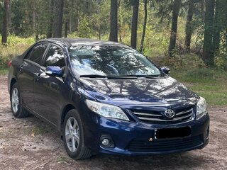 2012 Toyota Corolla X (E140, E150) Рестайлинг, синий, 1300000 рублей, вид 2