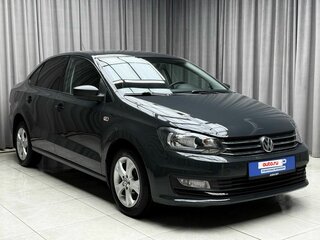 2016 Volkswagen Polo V Рестайлинг, серый, 1149000 рублей, вид 3