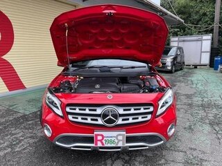 2017 Mercedes-Benz GLA 180 I (X156) Рестайлинг, красный, 1560004 рублей, вид 2