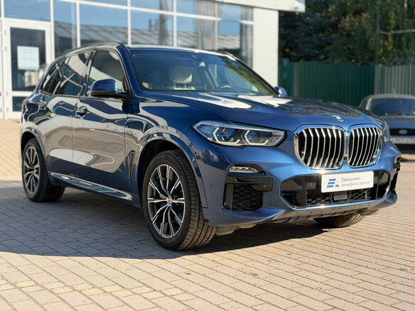 2020 BMW X5 30d IV (G05/G18), синий, 8249000 рублей