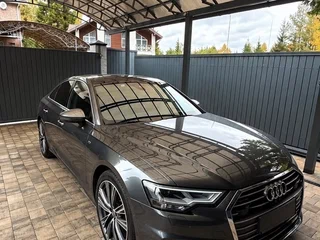 2022 Audi A6 45 TFSI V (C8) Рестайлинг, серый, 4700000 рублей, вид 2