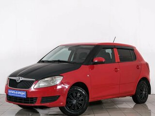 2013 Skoda Fabia II Рестайлинг, красный, 299000 рублей, вид 4