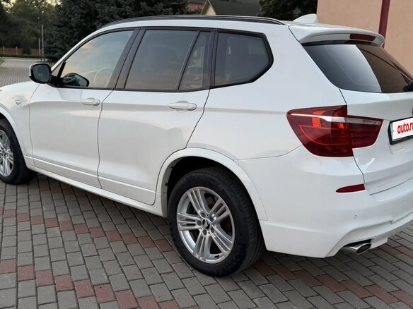 2012 BMW X3 20d xDrive II (F25), белый - вид 2