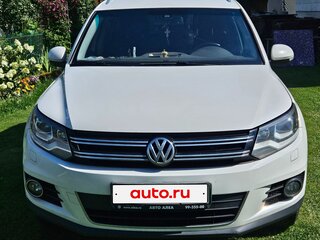 2012 Volkswagen Tiguan I Рестайлинг, белый, 1350000 рублей, вид 1