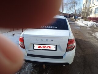 2014 Lada (ВАЗ) Granta I, белый, 410000 рублей, вид 3