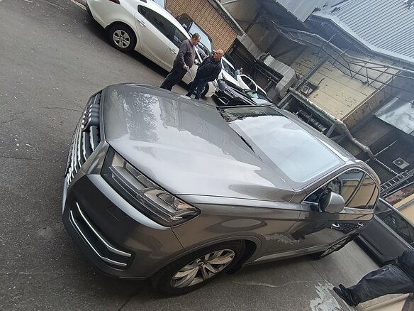 2016 Audi Q7 II (4M), серый, 3100000 рублей - вид 9