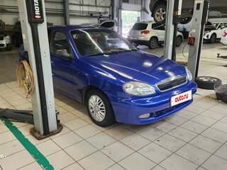 2007 Chevrolet Lanos I, серебристый, 255000 рублей, вид 1