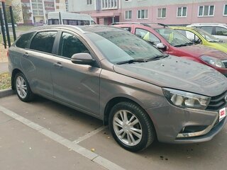 2018 Lada (ВАЗ) Vesta SW I, серый, 1000000 рублей, вид 2