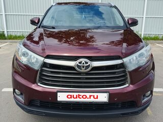 2014 Toyota Highlander III (XU50), красный, 2800000 рублей, вид 1