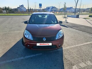 2012 Renault Sandero I, красный, 490000 рублей, вид 1