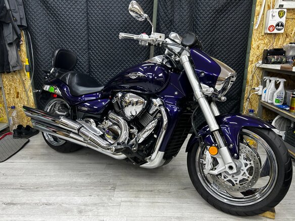 2006 Suzuki Boulevard M109R, фиолетовый, 980000 рублей - вид 15