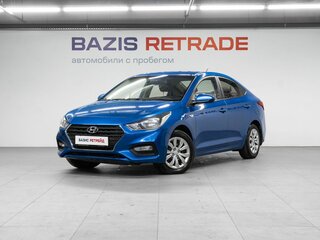 2017 Hyundai Solaris II, синий, 1229000 рублей, вид 1