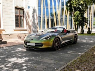 2014 Chevrolet Corvette Stingray C7, белый, 7600000 рублей, вид 3