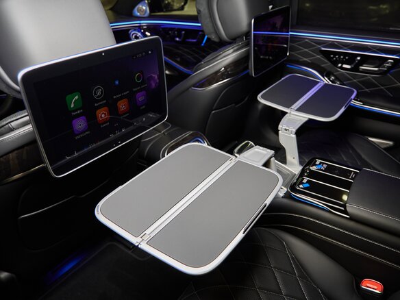2026 Mercedes-Benz S-Класс 580 Long 4MATIC VII (W223) Рестайлинг, чёрный, 31725000 рублей - вид 32