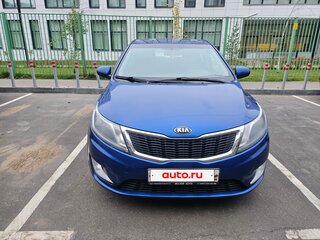 2013 Kia Rio 4-speed III, синий, 940000 рублей, вид 5
